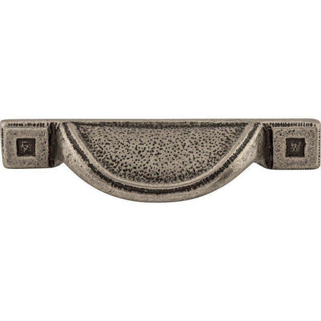 Top Knobs M1811 Inset Cup 2 1/2" Center to Center Cup Pull Cast Iron