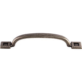 Top Knobs M1823 Square Inset 5 1/16" Center to Center Bar Pull Cast Iron