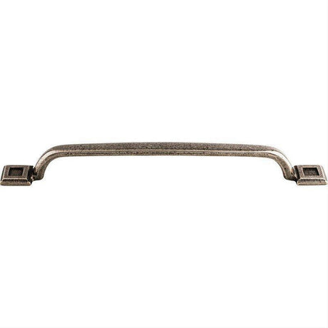 Top Knobs M1824 Square Inset 8" Center to Center Bar Pull Cast Iron