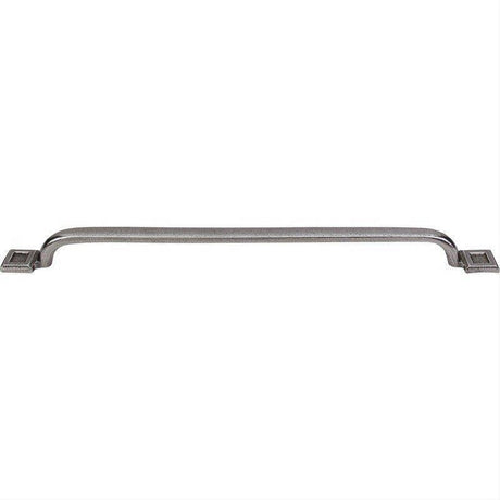 Top Knobs M1826 Square Inset 18" Center to Center Bar Pull Cast Iron