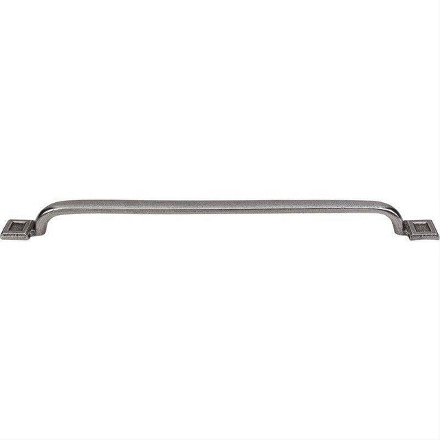 Top Knobs M1826 Square Inset 18" Center to Center Bar Pull Cast Iron