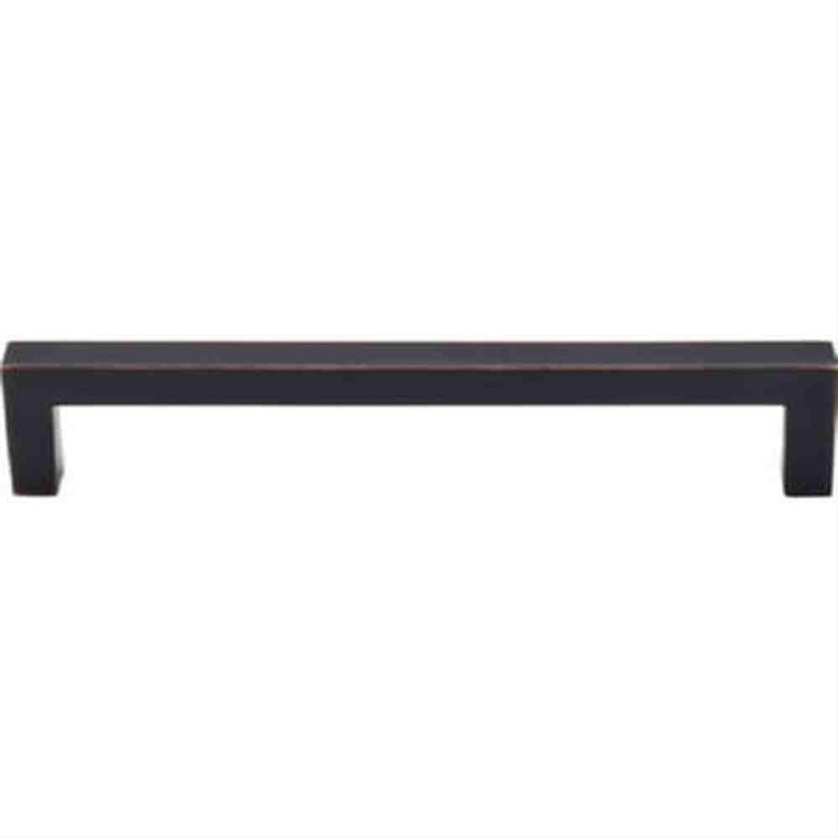 Top Knobs M1835 Square Bar Cabinet Pull 6-5/16" Center to Center Tuscan Bronze