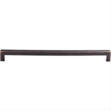 Top Knobs M1837 Square Bar 12" Center to Center Bar Pull Tuscan Bronze