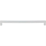 Top Knobs M1839 Square Bar 12" Center to Center Bar Pull Polished Chrome