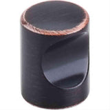 Top Knobs M1860 Indent Cabinet Knob 3/4" Tuscan Bronze