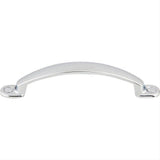 Top Knobs M1863 Arendal 3 3/4" Center to Center Arched Cabinet Pull Polished Chrome