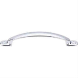 Top Knobs M1864 Arendal Cabinet Pull 5-1/16" Center to Center Polished Chrome