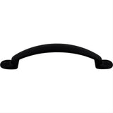 Top Knobs M1867 Arendal 3 3/4" Center to Center Arched Cabinet Pull Flat Black