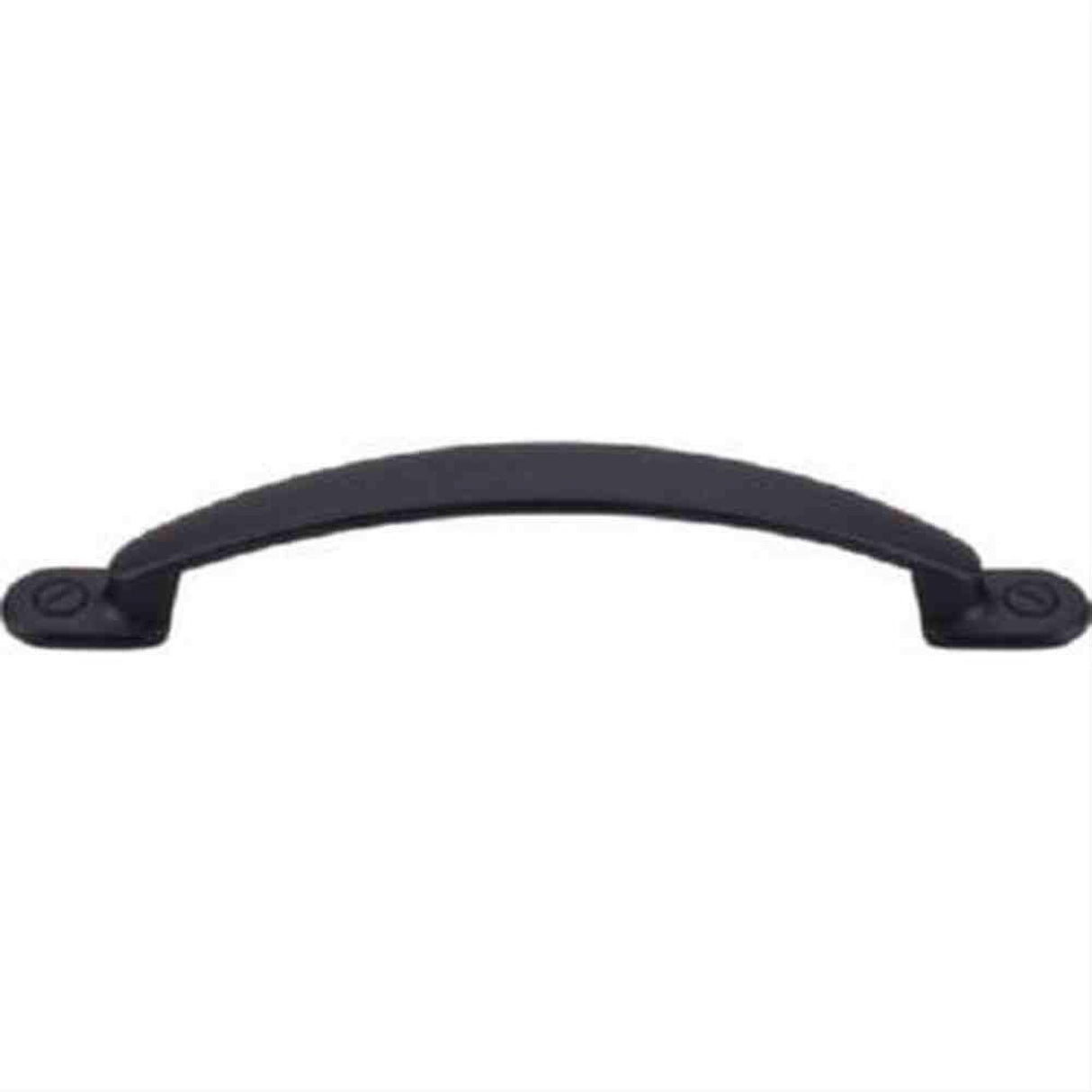 Top Knobs M1868 Arendal Cabinet Pull 5-1/16" Center to Center Flat Black