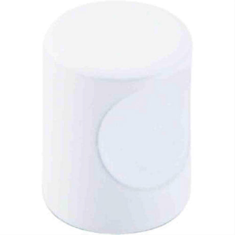 Top Knobs M1871 Indent Cabinet Knob 3/4" White