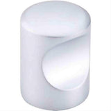 Top Knobs M1872 Indent Cabinet Knob 3/4" Aluminum