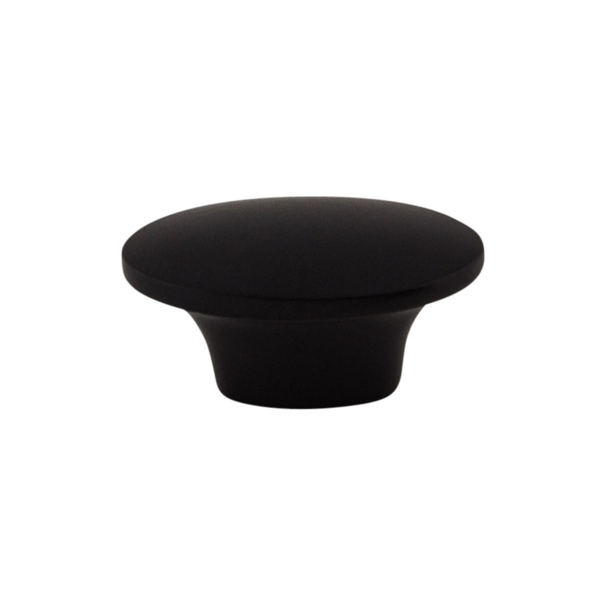 Top Knobs M1876 Dakota 1 1/2" Length Oval Cabinet Knob Flat Black