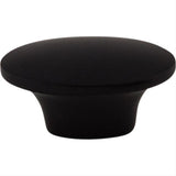 Top Knobs M1876 Dakota 1 1/2" Length Oval Cabinet Knob Flat Black
