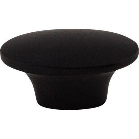 Top Knobs M1876 Dakota 1 1/2" Length Oval Cabinet Knob Flat Black