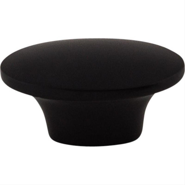 Top Knobs M1876 Dakota 1 1/2" Length Oval Cabinet Knob Flat Black
