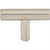 Top Knobs M1885 M1884 Hopewell 2" Length Bar Cabinet Knob Brushed Satin Nickel