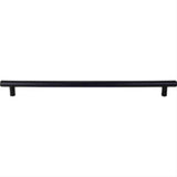 Top Knobs M1889-18 Hopewell Cabinet Pull / Appliance Pull 18" Center to Center Flat Black