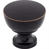 Top Knobs M1902 M1 Bergen 1 1/4" Diameter Mushroom Cabinet Knob Tuscan Bronze