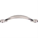Top Knobs M1903 Angle Cabinet Pull 3-3/4" Center to Center Brushed Satin Nickel