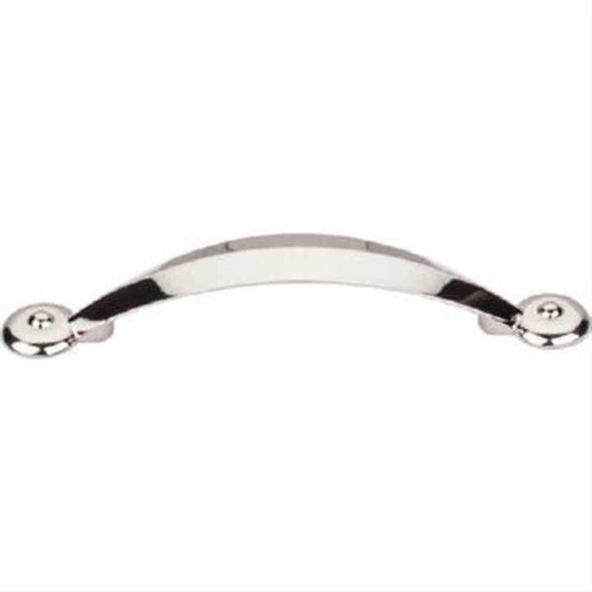 Top Knobs M1905 Angle Cabinet Pull 3-3/4" Center to Center Polished Nickel