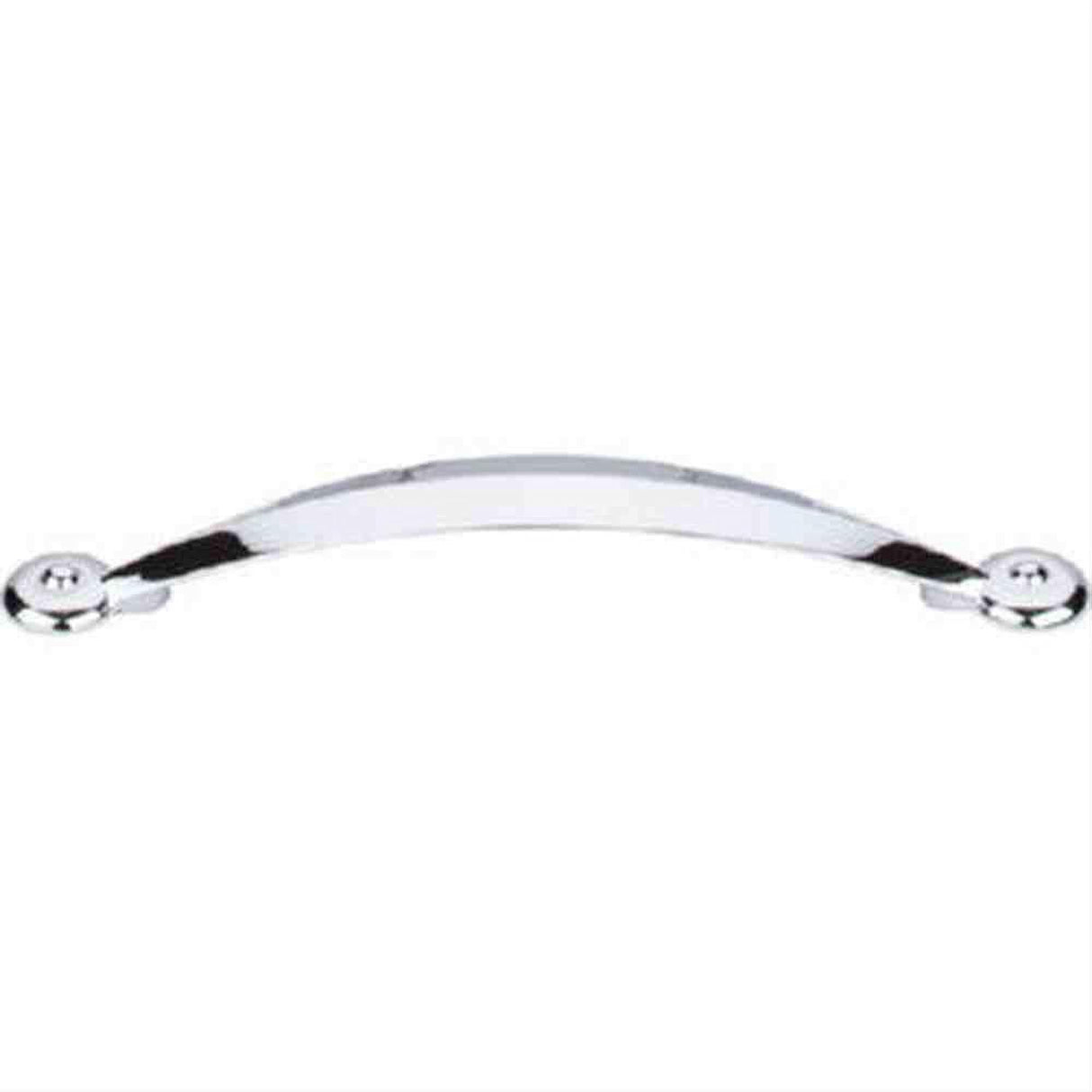 Top Knobs M1907 Angle Cabinet Pull 5-1/16" Center to Center Polished Chrome