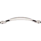 Top Knobs M1908 Angle Cabinet Pull 5-1/16" Center to Center Polished Nickel