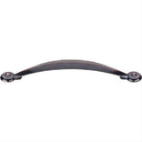 Top Knobs M1909 Angle Cabinet Pull 5-1/16" Center to Center Tuscan Bronze