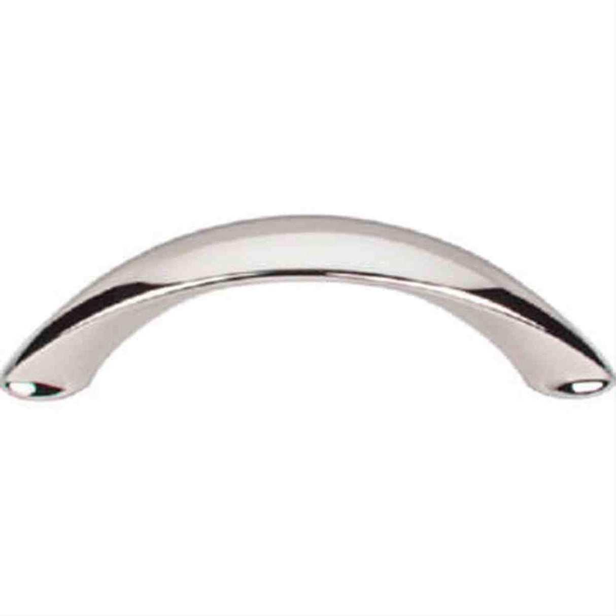 Top Knobs M1923 Arc Cabinet Pull 3" Center to Center Polished Nickel