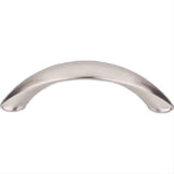 Top Knobs M1925 Arc Cabinet Pull 3" Center to Center Brushed Satin Nickel
