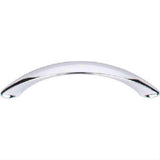 Top Knobs M1928 Arc Cabinet Pull 4" Center to Center Polished Chrome