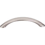Top Knobs M1929 Arc Cabinet Pull 4" Center to Center Brushed Satin Nickel