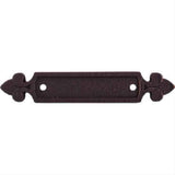 Top Knobs M194 Dover Backplate 2-1/2" Rust