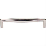Top Knobs M1953 Flute Cabinet Pull 5-1/16" Center to Center Polished Nickel