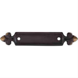 Top Knobs M196 Dover Backplate 2-1/2" Dark Antique Brass