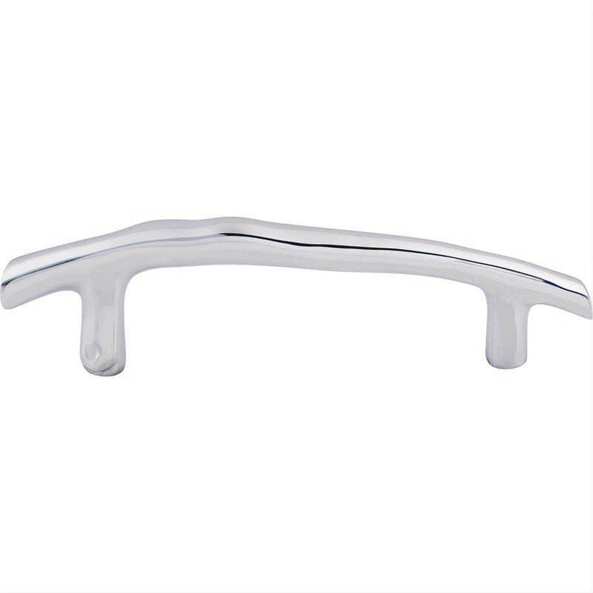 Top Knobs M1961 M196 Aspen II Twig 3 1/2" Center to Center Arched Cabinet Pull Polished Chrome