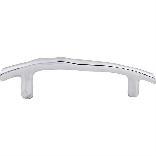 Top Knobs M1961 M196 Aspen II Twig 3 1/2" Center to Center Arched Cabinet Pull Polished Chrome