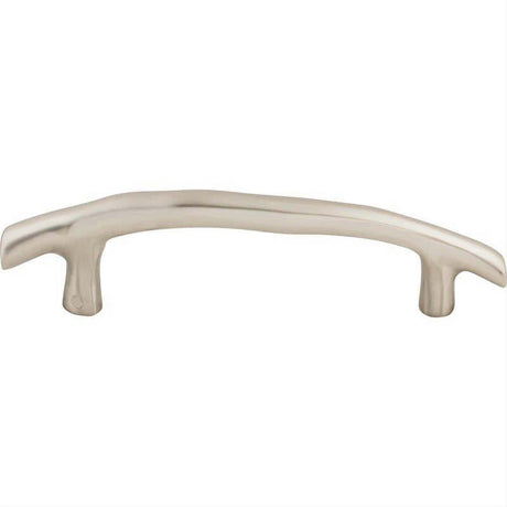 Top Knobs M1963 M196 Aspen II Twig 5" Center to Center Arched Cabinet Pull Brushed Satin Nickel