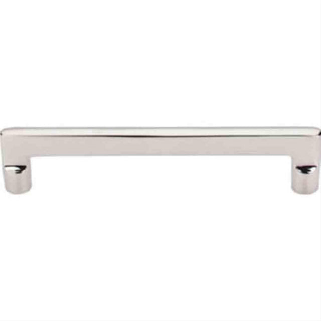 Top Knobs M1977 M197 Aspen II Flat Sided Cabinet Pull 6" Center to Center Polished Nickel