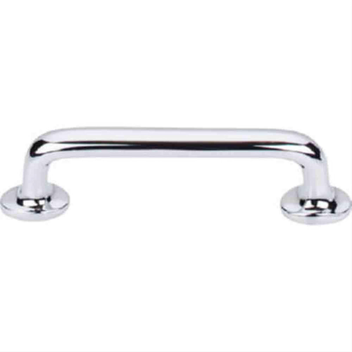Top Knobs M1988 Aspen II Rounded Cabinet Pull 4" Center to Center Polished Chrome