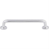 Top Knobs M1991 Aspen II Rounded 6" Center to Center Bar Pull Polished Chrome