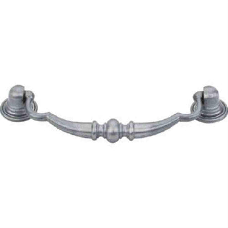 Top Knobs M2 Oxford Cabinet Pull 3-3/4" Center to Center Pewter Light