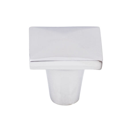 Top Knobs M2060 Aspen II 1 1/4" Length Square Knob Polished Chrome