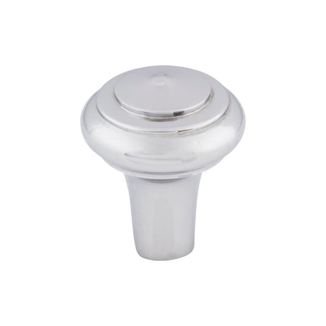 Top Knobs M2039 Aspen II Peak 1" Diameter Round Knob Polished Chrome