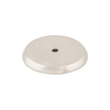 Top Knobs M2029 Aspen II Round Knob Backplate Brushed Satin Nickel