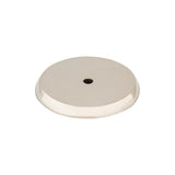 Top Knobs M2031 Aspen II Round Knob Backplate Polished Nickel