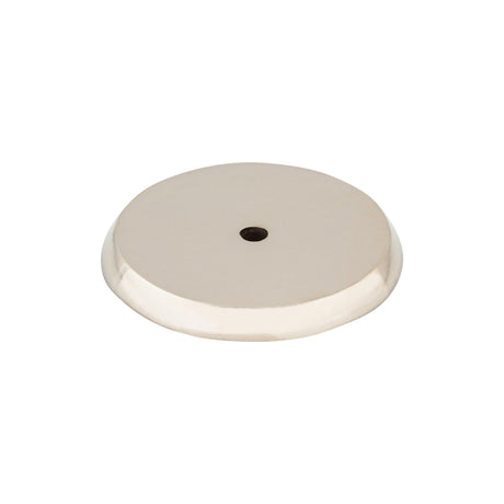 Top Knobs M2031 Aspen II Round Knob Backplate Polished Nickel