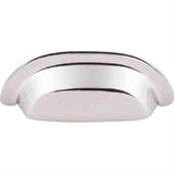 Top Knobs M2004 Aspen II Cup Pull 3" Center to Center Polished Nickel