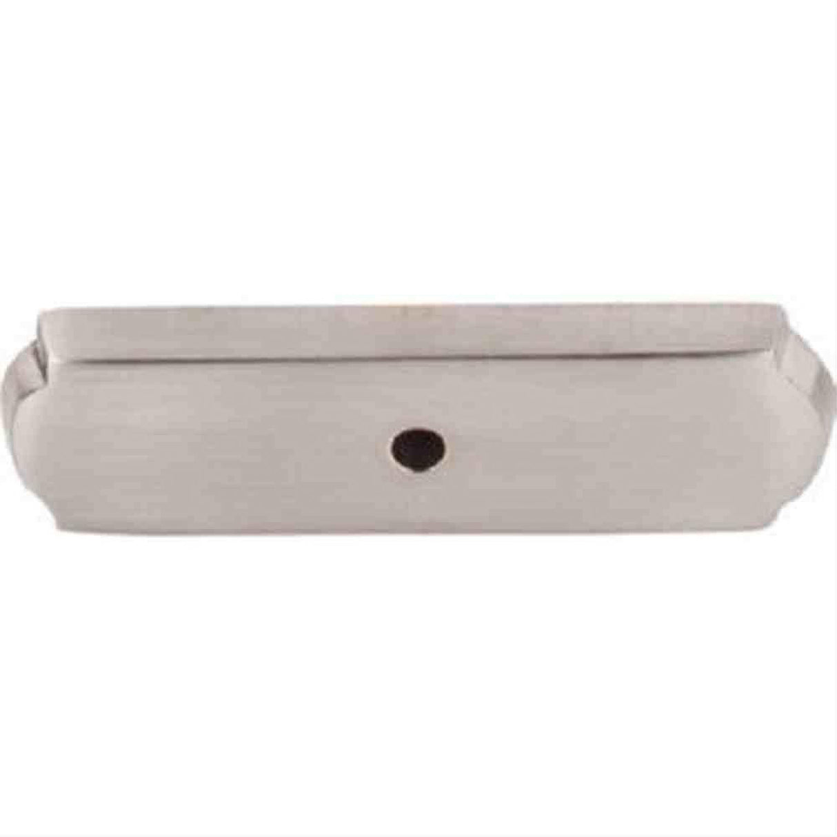 Top Knobs M2008 Aspen II Rectangle Backplate 2-1/2" Brushed Satin Nickel