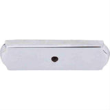 Top Knobs M2009 Aspen II Rectangle Backplate 2-1/2" Polished Chrome