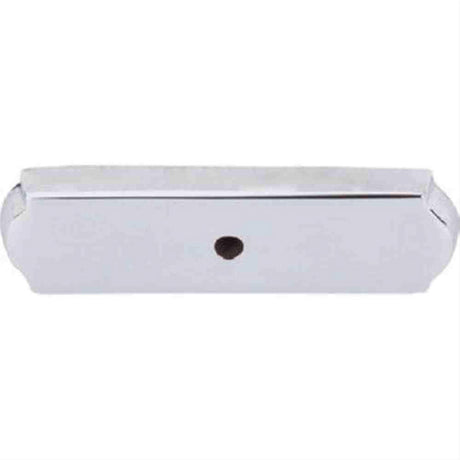 Top Knobs M2009 Aspen II Rectangle Backplate 2-1/2" Polished Chrome